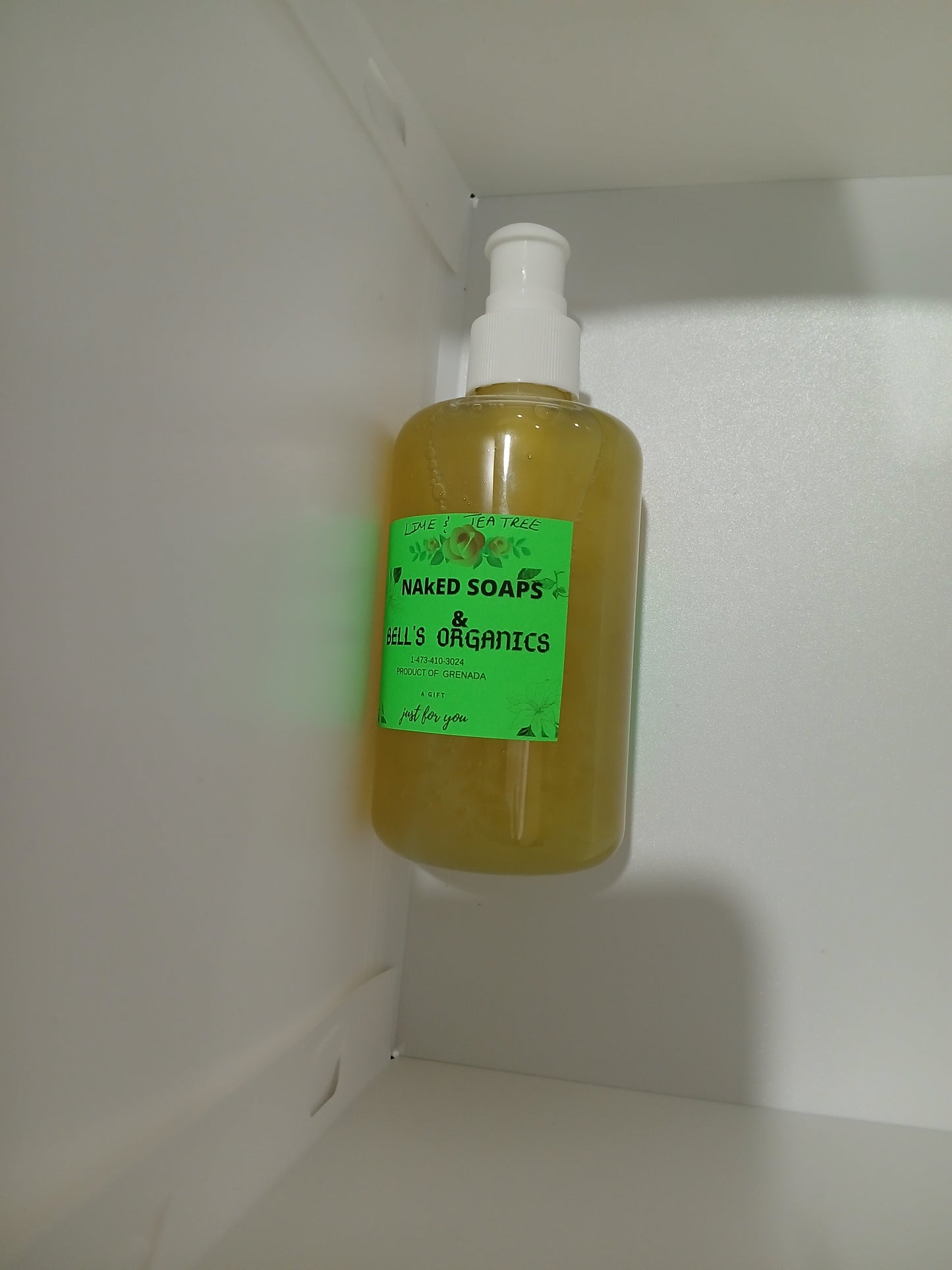 LIME AND TEA TREE BODY WASH